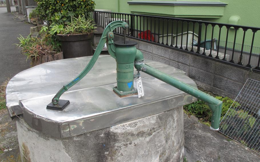 A well in Konya-cho, Uraga.